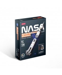 Puzzle CubicFun Puzzle 3D Rocket Apollo Saturn