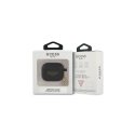 Guess Spėkite, kad GUA2LSC4EK AirPods danga juoda/juoda silikoninis charm 4G kolekcija Guess Spėkite, kad GUA2LSC4EK AirPods danga juoda/juoda silikoninis charm 4G kolekcija