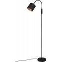 Trio Tommy floor lamp, 1-piece, E14, matt black / gold Trio Tommy floor lamp, 1-piece, E14, matt black / gold