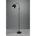 Trio Tommy floor lamp, 1-piece, E14, matt black / gold Trio Tommy floor lamp, 1-piece, E14, matt black / gold