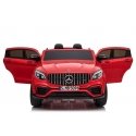 Lean Cars Dvivietis elektromobilis vaikams Mercedes GLC 63S QLS 4x4 raudonas lakuotas Lean Cars Dvivietis elektromobilis vaikams Mercedes GLC 63S QLS 4x4 raudonas lakuotas