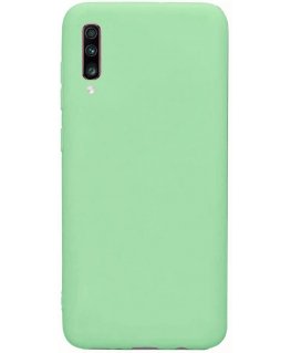Evelatus Samsung Galaxy A70 Nano Silicone Case Soft Touch TPU Mint