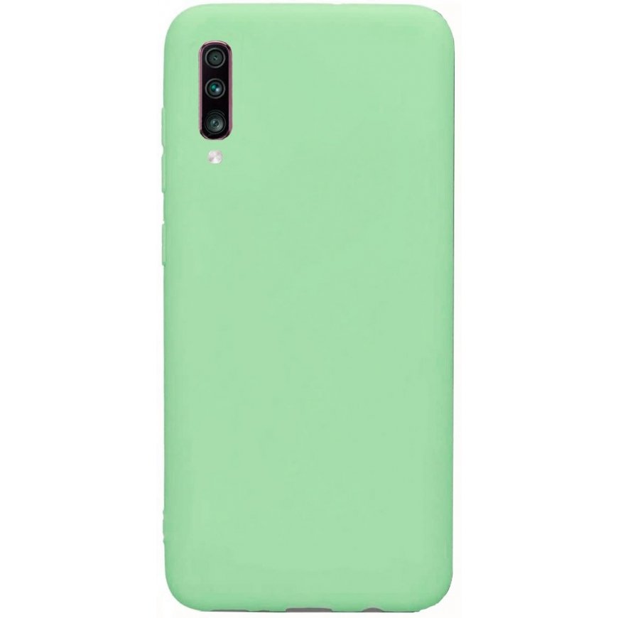 Evelatus Samsung Galaxy A70 Nano Silicone Case Soft Touch TPU Mint
