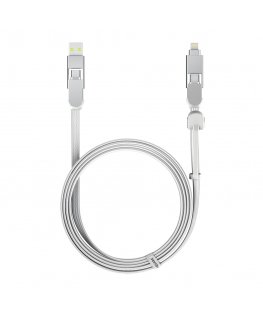 Rolling Square inCharge XL 6-in-1 multi charging cable 2m white