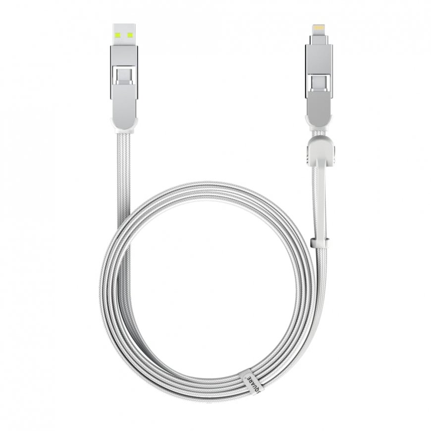 Rolling Square inCharge XL 6-in-1 multi charging cable 2m white