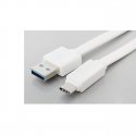Borofone BX16 Strong & Flexible Universal USB-C (Type-C) 2A Data & Charging Cable 1m White