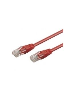 Goobay CAT 5-1000 UTP Red 10m verkkokaapeli Punainen