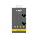 iLike Apple iPhone 12/12 Pro 2.5D Silk Print Full Cover Glass