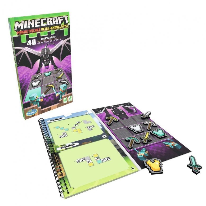 ThinkFun Minecraft – Das magnetische Reisespiel
