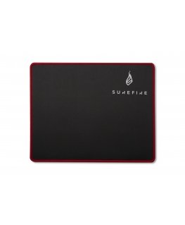 SureFire Silent Flight 320 Gaming mouse pad Black, Red