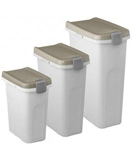 Zolux food container white / light brown 40L / 15kg (474348)