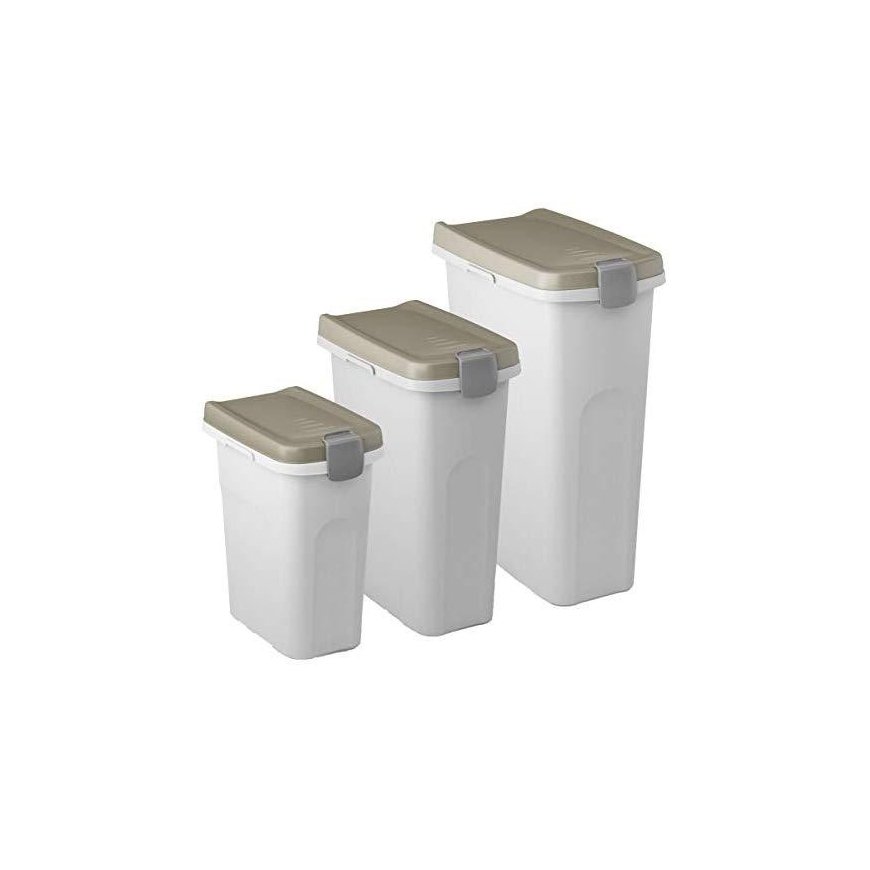 Zolux maisto konteineris baltas / šviesiai rudas 40L / 15kg (474348)