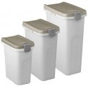 Zolux maisto konteineris baltas / šviesiai rudas 40L / 15kg (474348) Zolux maisto konteineris baltas / šviesiai rudas 40L / 15kg (474348)