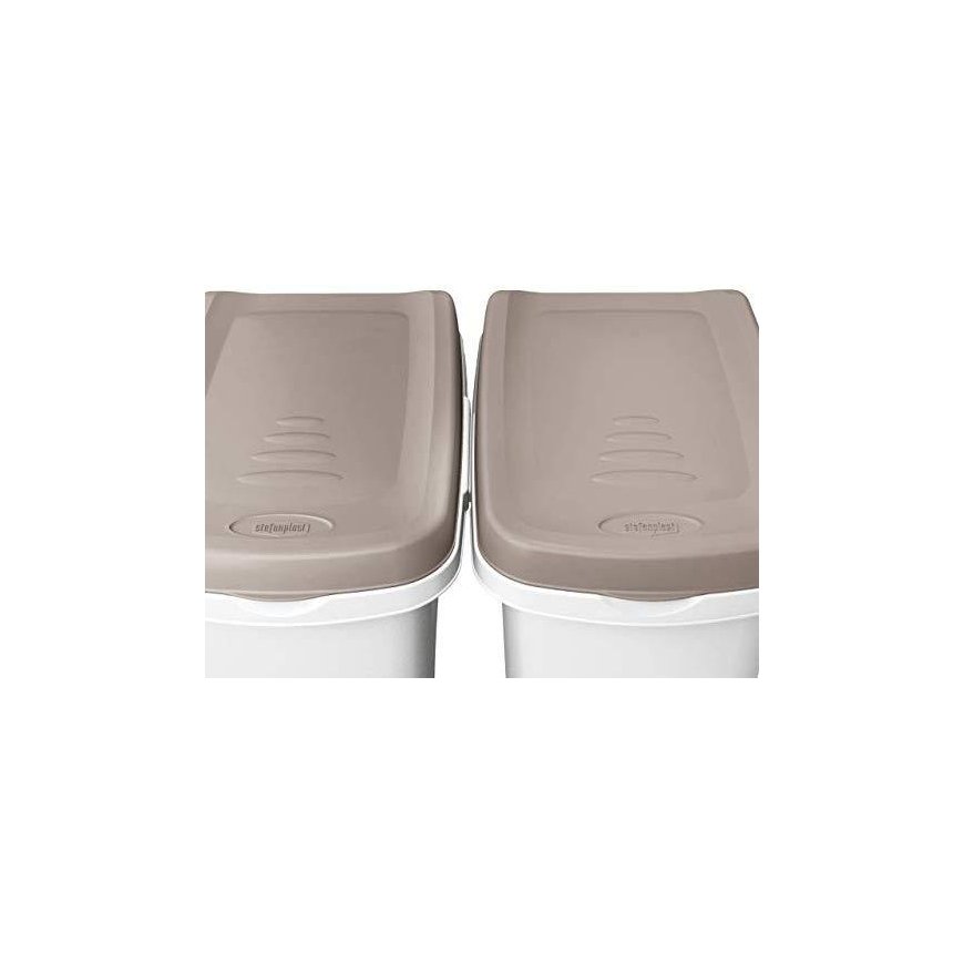 Zolux food container white / light brown 40L / 15kg (474348) – 3