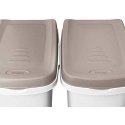 Zolux food container white / light brown 40L / 15kg (474348)