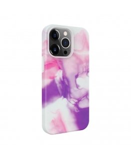 Evelatus Apple iPhone 13 Pro Premium Silicone case Customized Print Purple