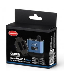 Charger for Hahnel Hähnel ProCUBE 2 Plate for Panasonic DMW-BLC12 Battery