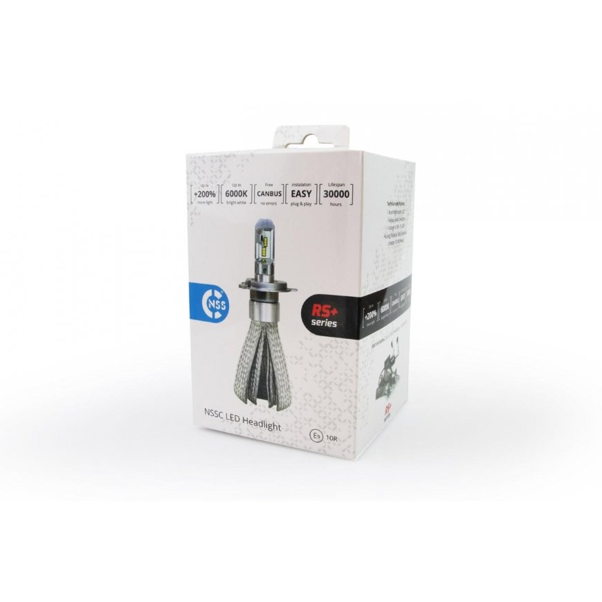 Amio Automobilio lemputes rs+ serija h8/h9/h11 50w slim – 2