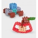 Marioinex „Waffle Mini Pastel“ statybiniai blokuojeliai 70 elementų Marioinex „Waffle Mini Pastel“ statybiniai blokuojeliai 70 elementų