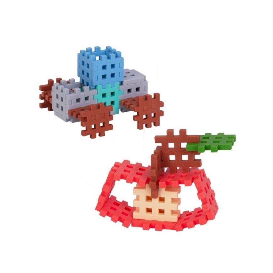 Marioinex „Waffle Mini Pastel“ statybiniai blokuojeliai 70 elementų – 4