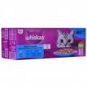 WHISKAS Kalamemmikud tarretises - märg kassitoit - 40x85 g WHISKAS Kalamemmikud tarretises - märg kassitoit - 40x85 g
