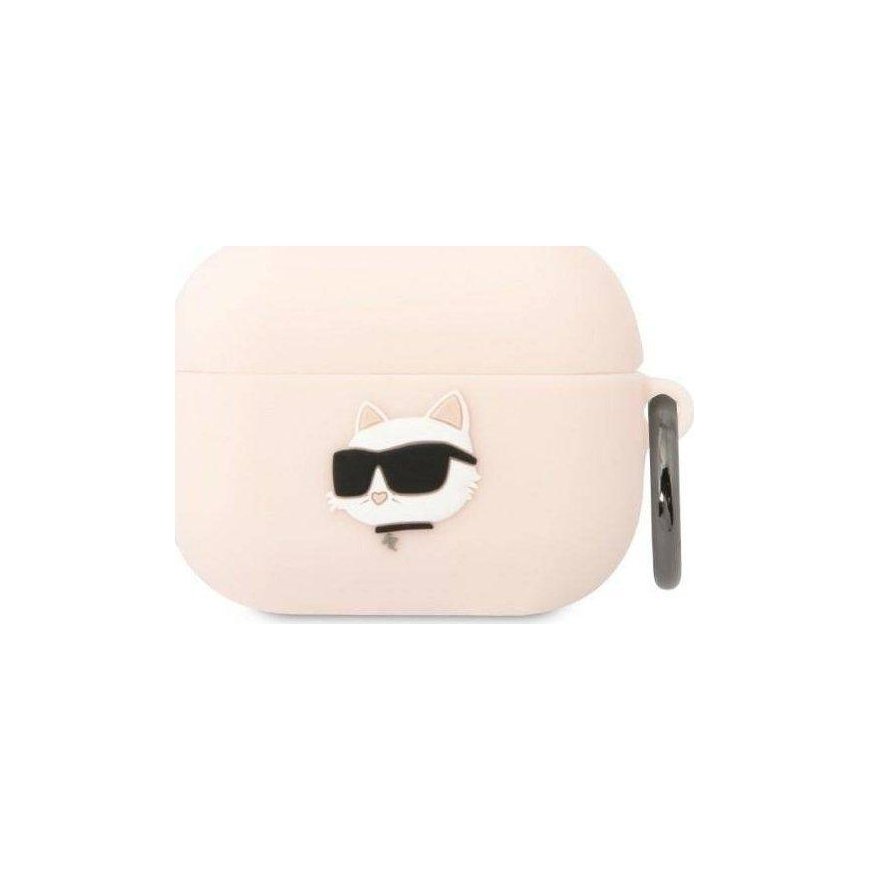 Karl Lagerfeld case for Airpods Pro KLAPRUNCHP pink 3D silicone NFT Karl – 4