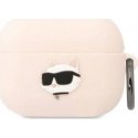 Karl Lagerfeld dėklas skirtas Airpods Pro KLAPRUNCHP pink 3D silikoninis NFT Karl