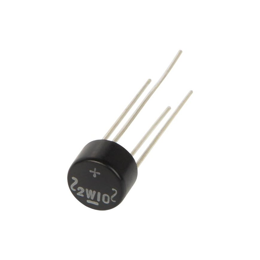 Blow Bridge rectifier 2A/1000V (2W10)