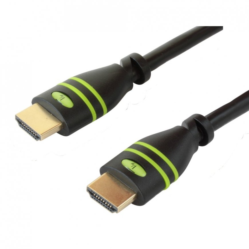 Techly 5.0m HDMI-A M/M HDMI kabelis 5 m HDMI Type A (Standard) Melns