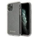 Guess GUHCN58PCGLSI iPhone 11 Pro sidabrinis/sidabrinis hard case Glitter