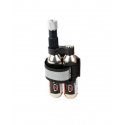ZEFAL CO2 inflation head holder + regulator + 2 pcs. 16G heads ZEFAL CO2 inflation head holder + regulator + 2 pcs. 16G heads