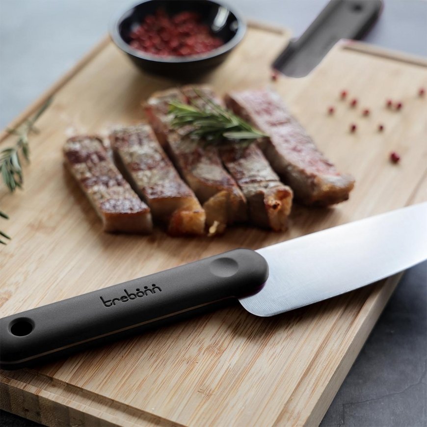 Virtuvės lenta su šefo peiliu - Artu Juodas / Trebonn – 4