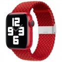 iLike Apple Watch 42/44/45mm Braided Fabric Strap Red iLike Apple Watch 42/44/45mm Braided Fabric Strap Red