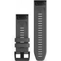 Garmin QuickFit 26 Silicone Wristband, Dark Gray