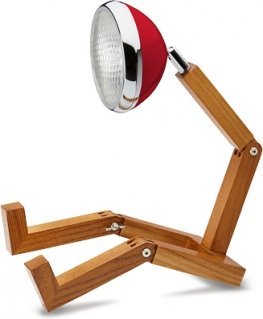 Mr. Wattson Original table lamp, Flash Red