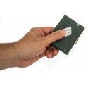 Exentri leather wallet, green
