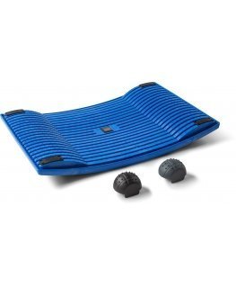 Gymba activation board and massage balls, blue