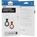Wave Genuine Leather nahkasuoja avainrenkaalla, Apple AirTag, musta Wave Genuine Leather nahkasuoja avainrenkaalla, Apple AirTag, musta