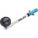 XLC Fork/Shock pump PU-H03 suspension pump, blue/silver