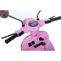 Vespa PX150 12V -sähkömopo, pink Vespa PX150 12V -sähkömopo, pink