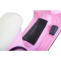 Vespa PX150 12V -sähkömopo, pink Vespa PX150 12V -sähkömopo, pink