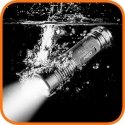 NEO Aluminum flashlight 200 lumens, zoom, IPX7, 3xAAA