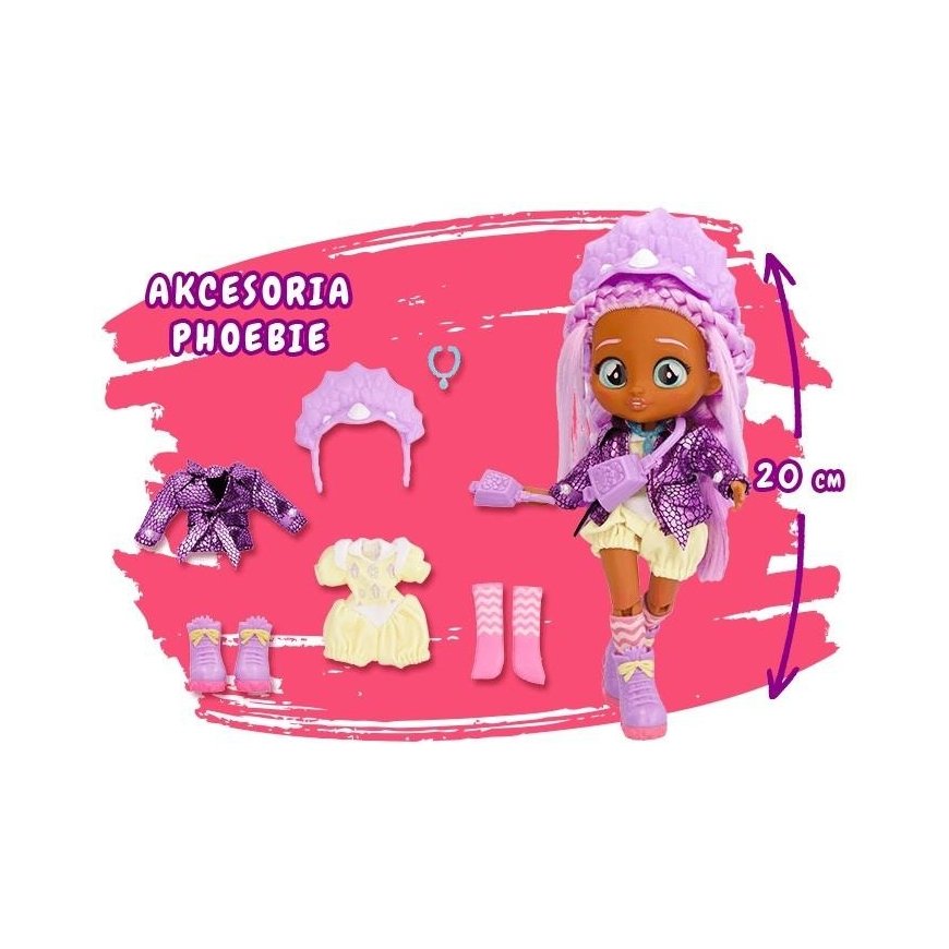 TM Toys Cry Babies BFF Phoebe Lėlė – 4