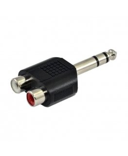 SSQ HA7 - Adapter, 2 x RCA emane - 6,3 mm stereo pesa