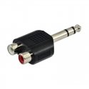 SSQ HA7 - Adapter, 2 x RCA emane - 6,3 mm stereo pesa SSQ HA7 - Adapter, 2 x RCA emane - 6,3 mm stereo pesa