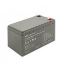 Qoltec 53076 AGM battery | 12V | 7Ah | max. 105A | Security Qoltec 53076 AGM battery | 12V | 7Ah | max. 105A | Security