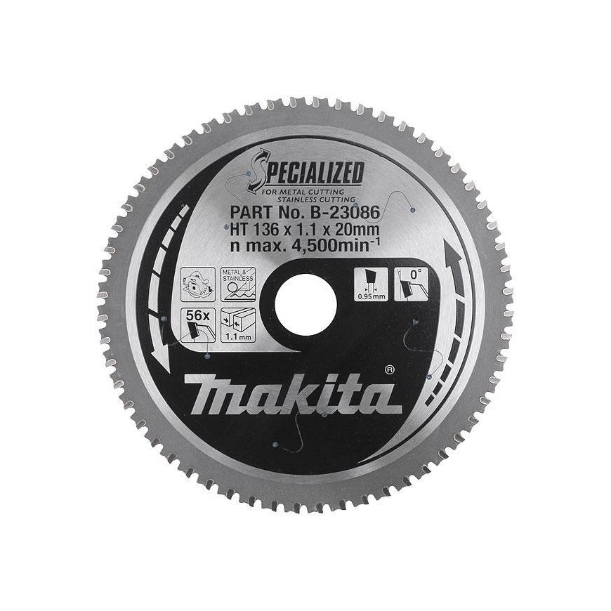 Makita TCT saw SPECIALIZED 136X1.1X20mm