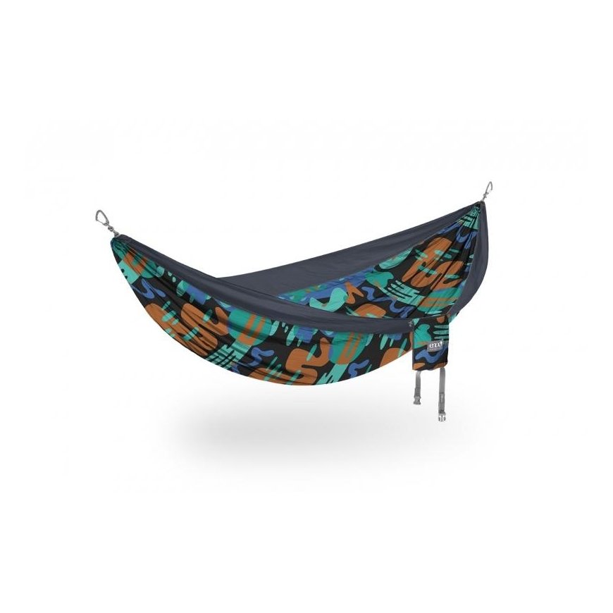 ENO DOUBLENEST Print, Lagoon / Charcoal