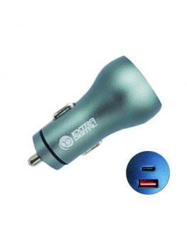 Extra Digital Charger USB 3.0+ Type C: 12-24V, 36W, QC3.0+ PD