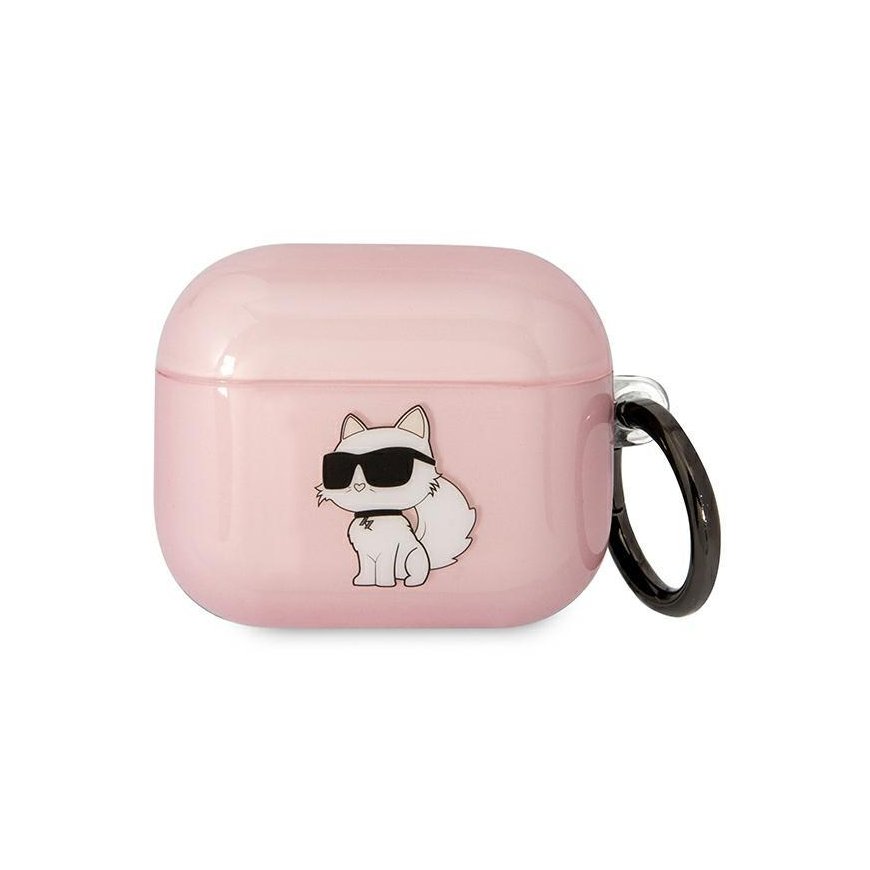 Airpods 3 KLA3HNCHTCP pink Ikonik Choupette for Karl Lagerfeld